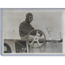 Hubert Latham in his Antoinette Monoplane