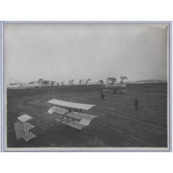 A.V. Roe's Roe III Triplane on the Field at the Harvard-Boston Aero Meet of 1910